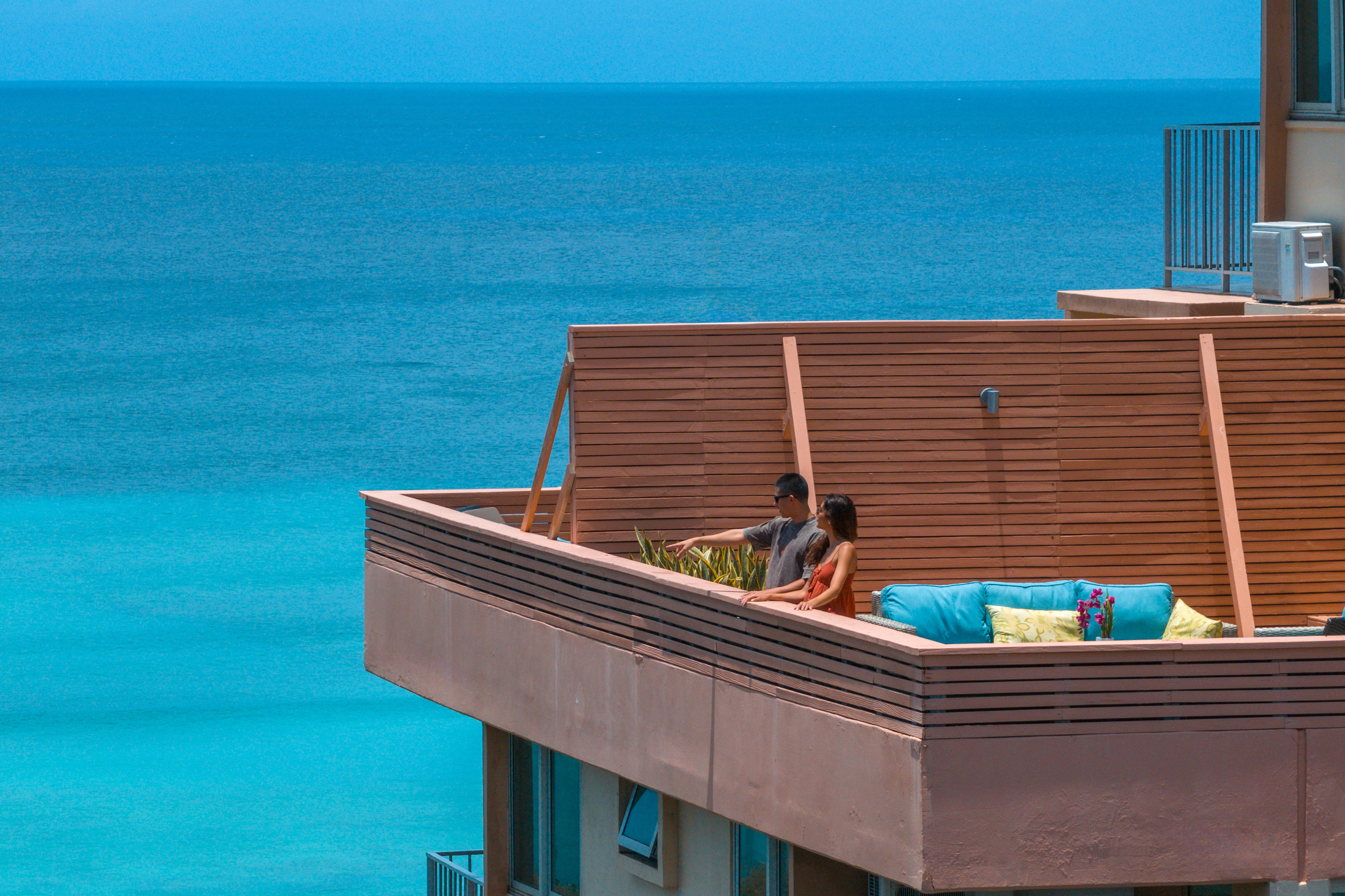 hotel room balcony