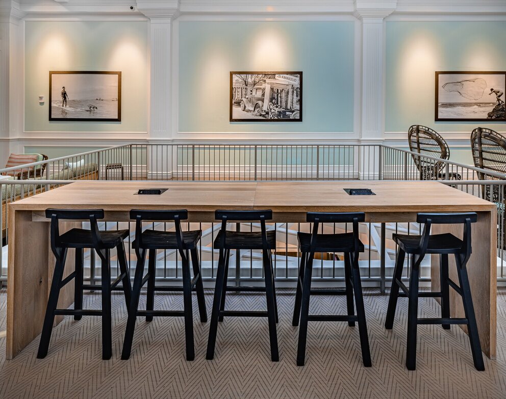 Table and Chair in Queen Kapiolani Hotel