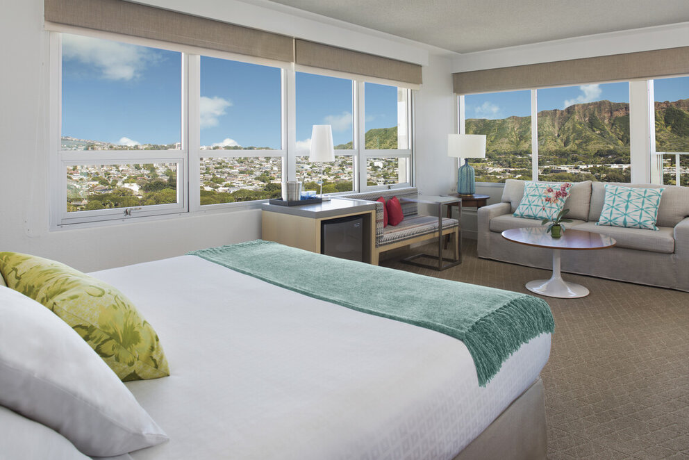 King Bedroom with view