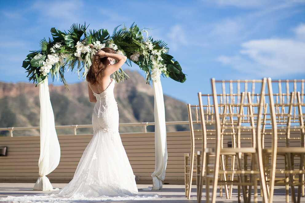 Wedding Ceremony with Bride