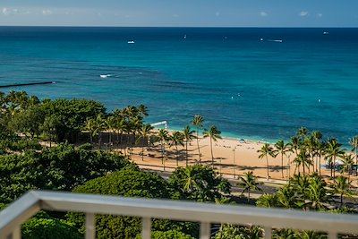 Hotel Balcony view of ocean