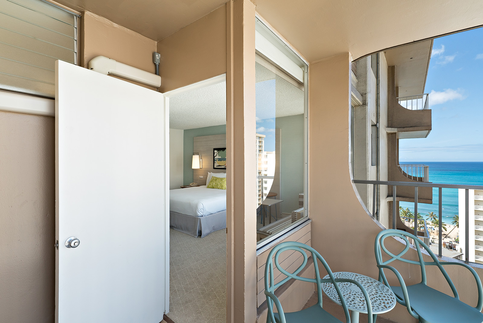 room with ocean view